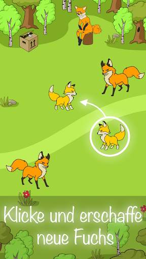 Angry Fox Evolution  - Idle Cute Clicker Tap Game screenshot 1
