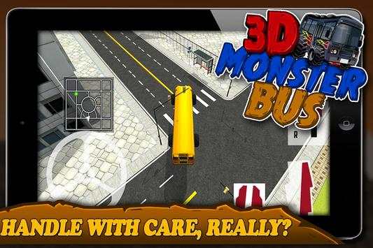3D Monster Bus Simulator 2015 screenshot 13