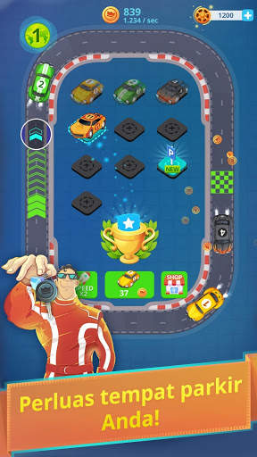 Game gabungkan mobil: Race Cars Merge Games screenshot 2
