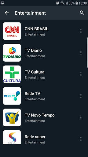 Brasil TV ao vivo no celular screenshot 8