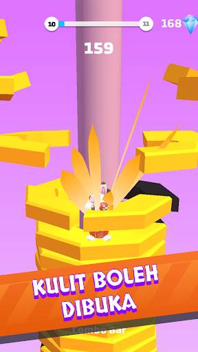 Helix Stack Jump: Pukul Bola screenshot 2