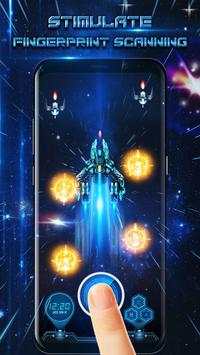 Aircraft Shooter Game Fingerprint Lock Screen Joke screenshot 2