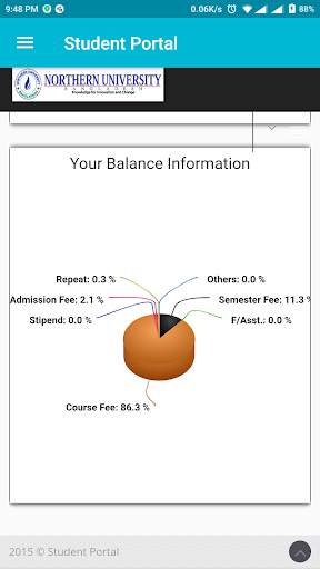 NUB Student Portal screenshot 3