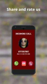 Ayuwoki Fake Call Prank screenshot 3