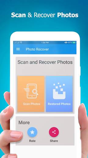 Photo recovery app  : Recover all  deleted images screenshot 2