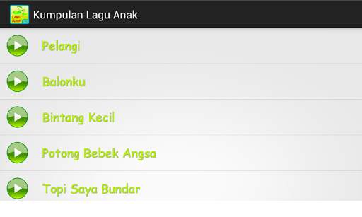 Kumpulan Lagu Anak-anak screenshot 7
