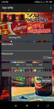 VUI PH VPN UDP screenshot 3