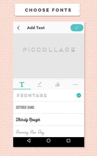 PicCollage Beta 8 تصوير الشاشة