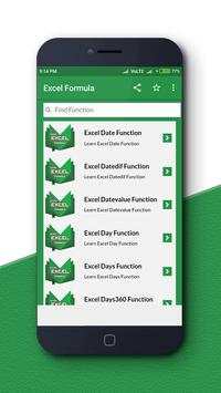 Learn Excel Formulas Functions Example App скриншот 4