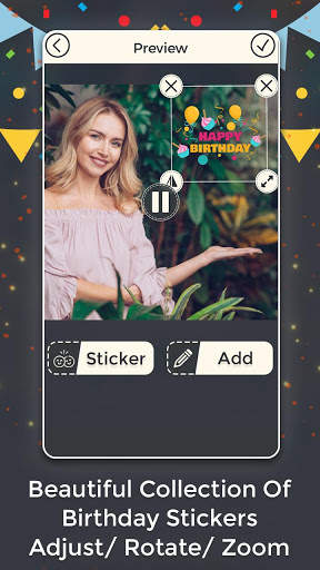 Birthday Name Song Photo Slideshow & Video Maker screenshot 5