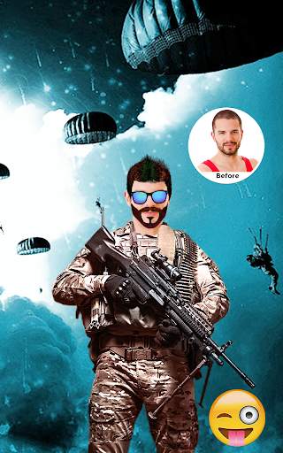 Soldierly - Men, women Military, Army Photo Editor screenshot 3