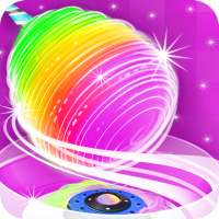 Make & Eat Candy Game: Cute Cotton Candy Games logo