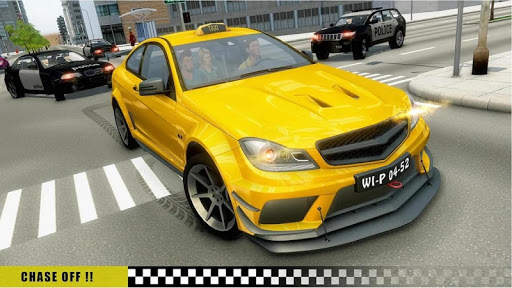 Crazy Car Driving Taxi Games screenshot 7