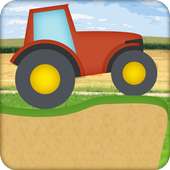 tractor climbing game logo