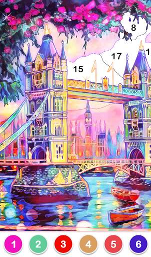 Paint Games: Paint By Number & Color By Number screenshot 4