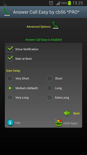 Answer Call Home button Easy screenshot 3