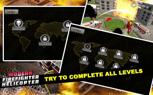 Modern Firefighter Helicopter screenshot 4
