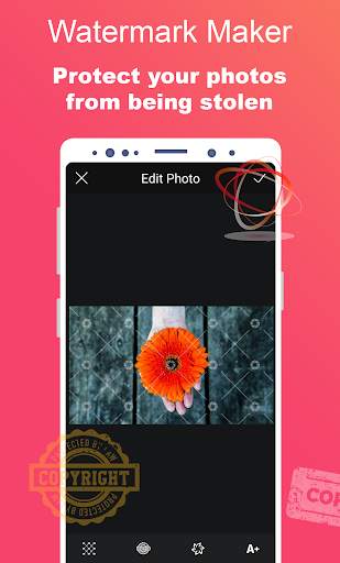 Watermark Maker - Add text, signature, photo, logo screenshot 1