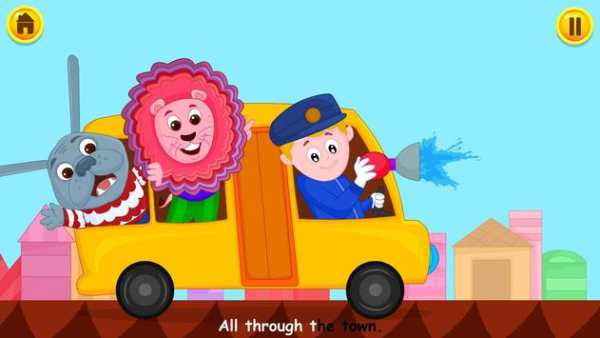 Wheels On The Bus Nursery Rhyme & Song For Toddler screenshot 4