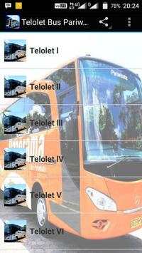 Telolet Bus Pariwisata 1 تصوير الشاشة