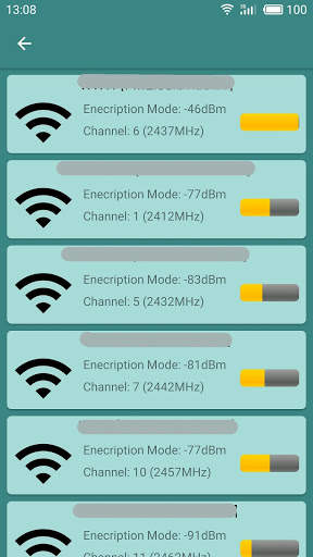 WiFi Analyzer free screenshot 2