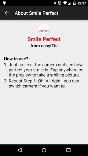 Smile Perfect Camera screenshot 4