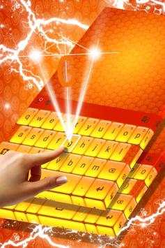Yellow Keyboard Theme screenshot 3
