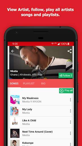 AfroCharts - Stream African Music screenshot 6