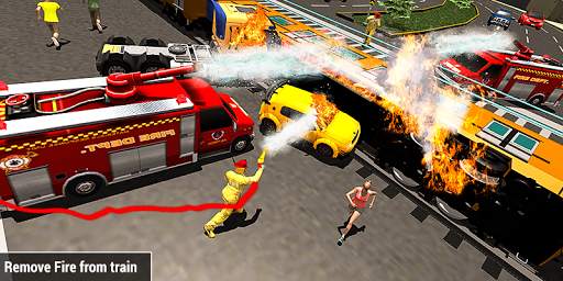 Train Fire Rescue Simulator 2019 screenshot 3