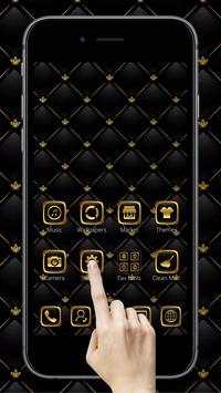 Luxury  gold theme Business theme Lock screen screenshot 2