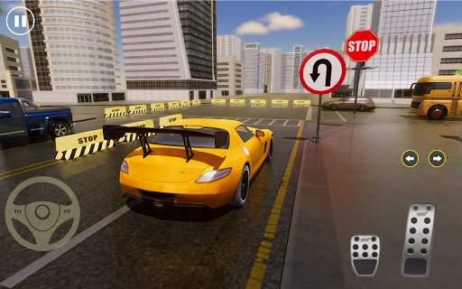 City Car Driver Academy Sim 3D screenshot 7