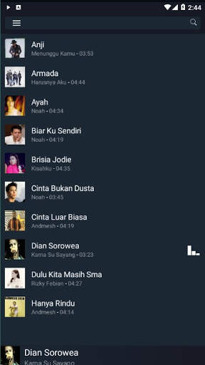 Lagu Pop Indonesia dengan lirik offline screenshot 3