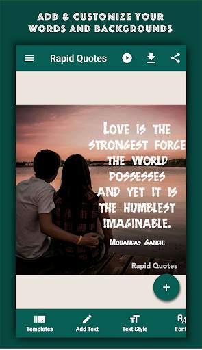 Quotes Creator : Write Quotes On Photos screenshot 1