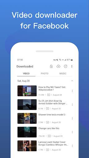 All Video Downloader Social screenshot 4