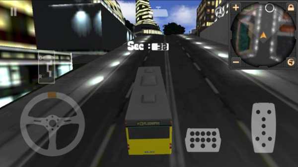 Night Bus Simulator 2015! screenshot 1