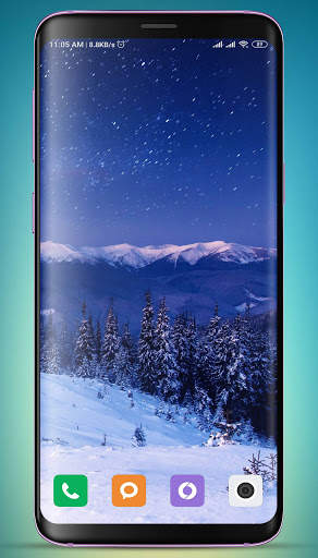 Snowfall Wallpaper HD screenshot 8