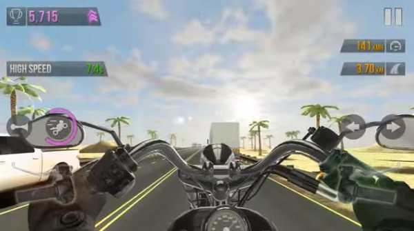 Traffic Rider: Highway Racer screenshot 1