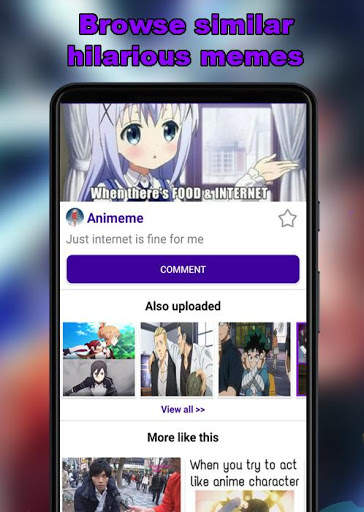 Animeme - Anime Meme & Wallpaper screenshot 2