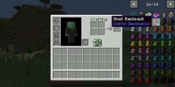 Useful Backpacks Mod screenshot 3