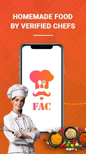 FAC Kitchen Food App screenshot 1