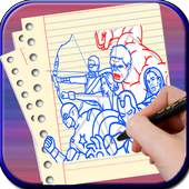 How to Draw Avenger Heroes 1.2