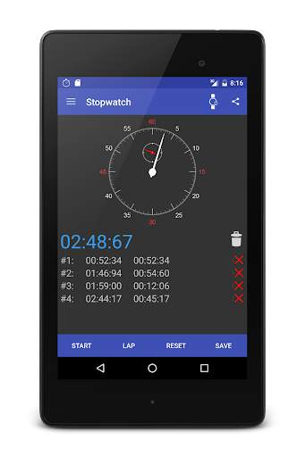 Stopwatch (Wear OS) screenshot 5