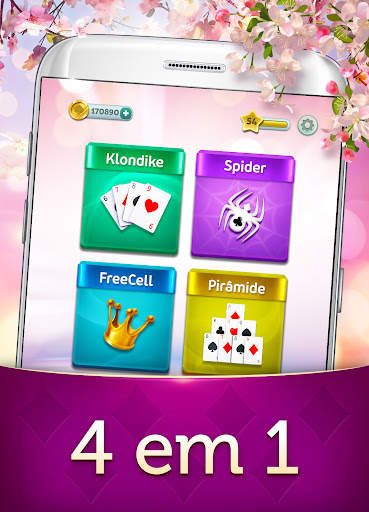 Jogo de Paciência Mágico - Solitário screenshot 2