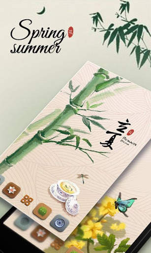 SpringSummer GO Launcher Theme screenshot 1