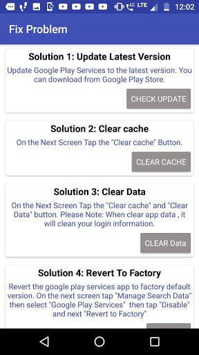 Play Services Update Info (2020) screenshot 2