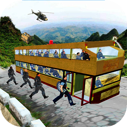 US Army Bus Coach-Army Transport Simulator icon