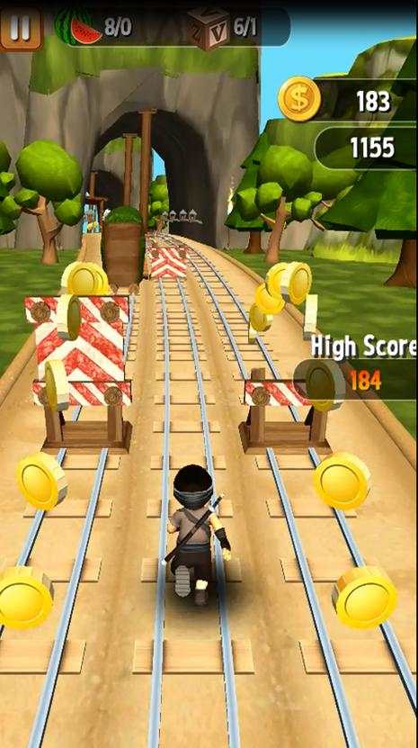 Subway Ninja Surf Run - Escape The Jungle Temple 2 screenshot 2