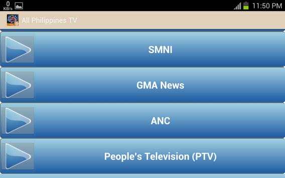 All Philippines TV Channel स्क्रीनशॉट 5