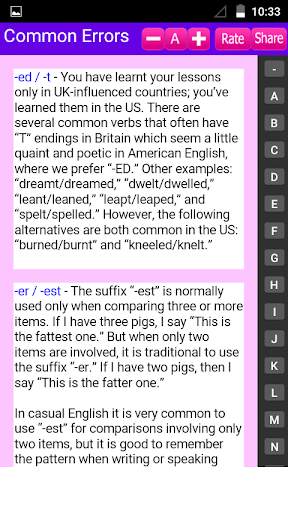 Common Errors in English screenshot 1