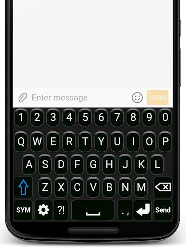 Black Keyboard स्क्रीनशॉट 2